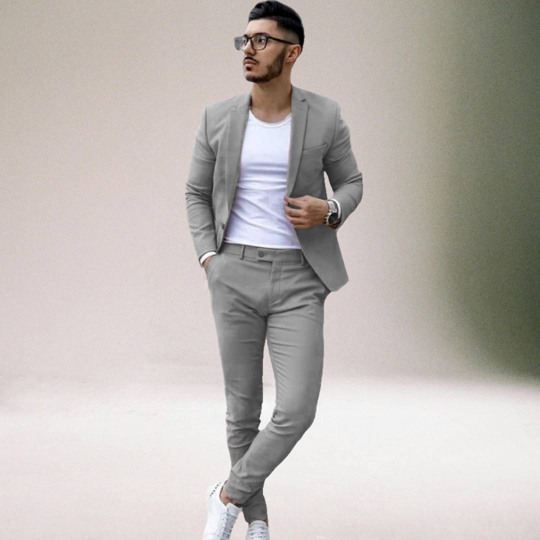 XIST I ELEGANTES BLAZER-HOSEN-SET