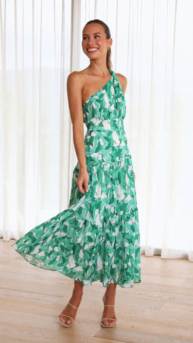 ELIZA I EIN-SCHULTER-KLEID