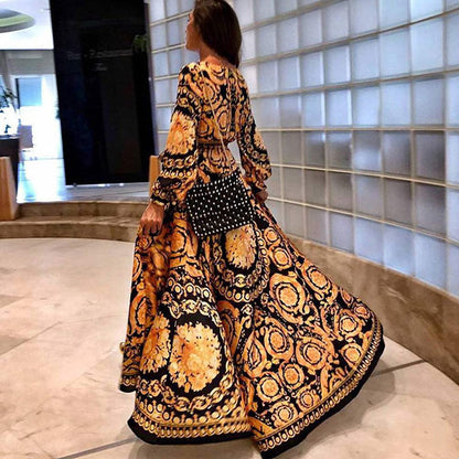 Talia - Einfallsreiches Damen Langkleid - 2024 Edition