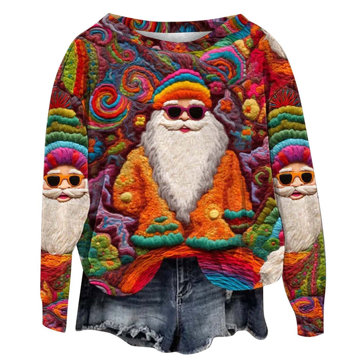 OLIVA I WEIHNACHTS-STRICKPULLOVER