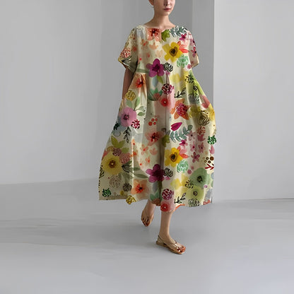 DAISY I ELEGANTES SWING-MIDIKLEID