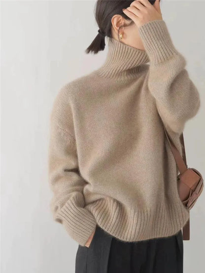 ISARINA I ELEGANTER ROLLKRAGENPULLOVER