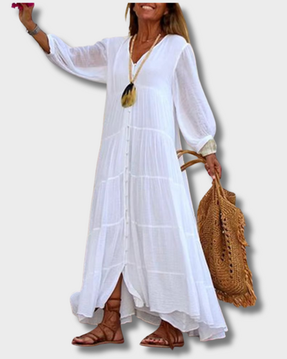 LONERA I FLIESSENDES, LOCKER SITZENDES KLEID