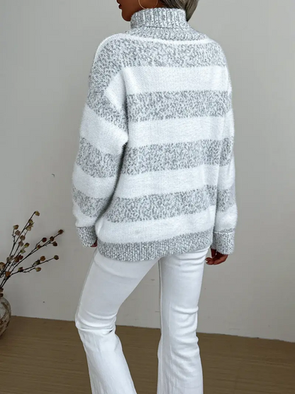 ZITA I STYLISCHER ROLLKRAGENPULLOVER