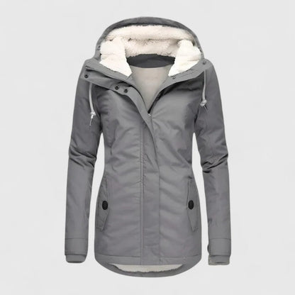 CHRISTY I WARME FLEECEGEFÜTTERTE JACKE