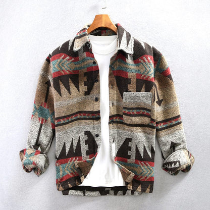 EMILIAN I FLEECE-LANGARMSHIRT