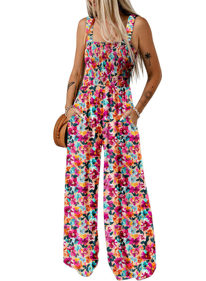 STEFFIE I JUMPSUIT MIT BÖHMISCHEM MUSTER