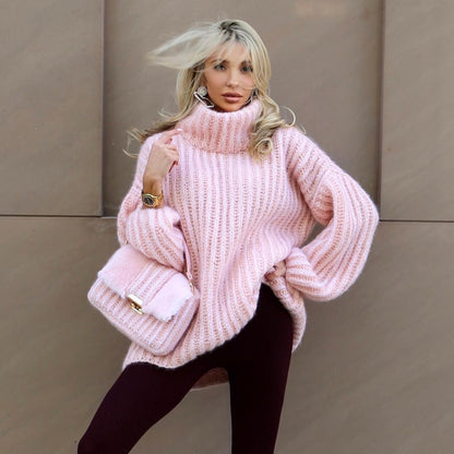 SILKE I OVERSIZE STRICKPULLOVER