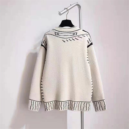 RIANNE I STILVOLLE ÜBERGRÖSSE STRICKJACKE
