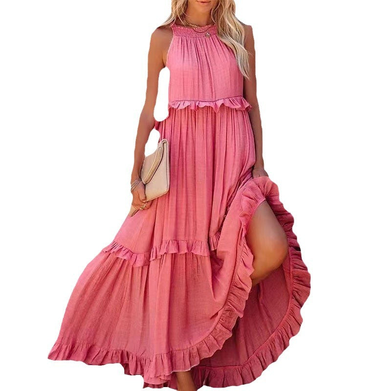 AURELIAH I GERÜSCHTES MAXIKLEID