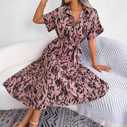 RUTH I BEDRUCKTES MIDIKLEID