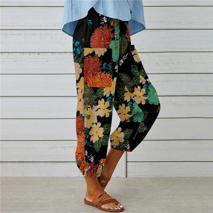 UNHILD I HOSE MIT VINTAGE-DRUCK