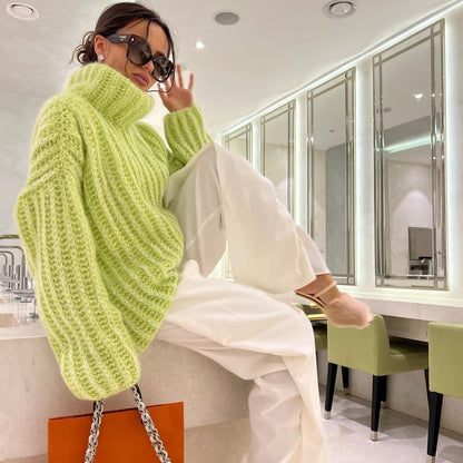 SILKE I OVERSIZE STRICKPULLOVER
