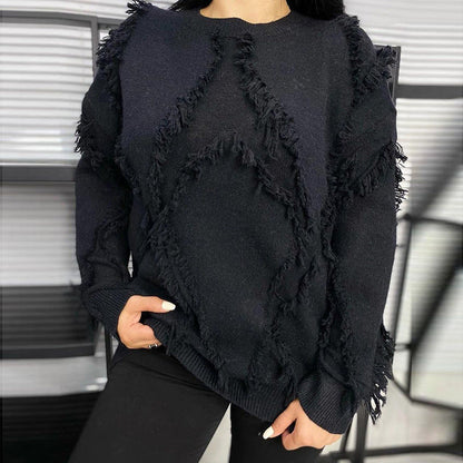 EVELIE I OVERSIZED STRICKPULLOVER