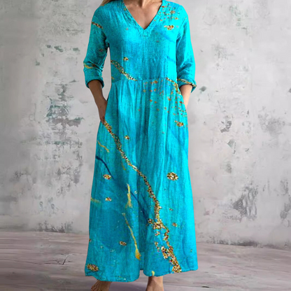 IVORY I FLORALES MAXIKLEID