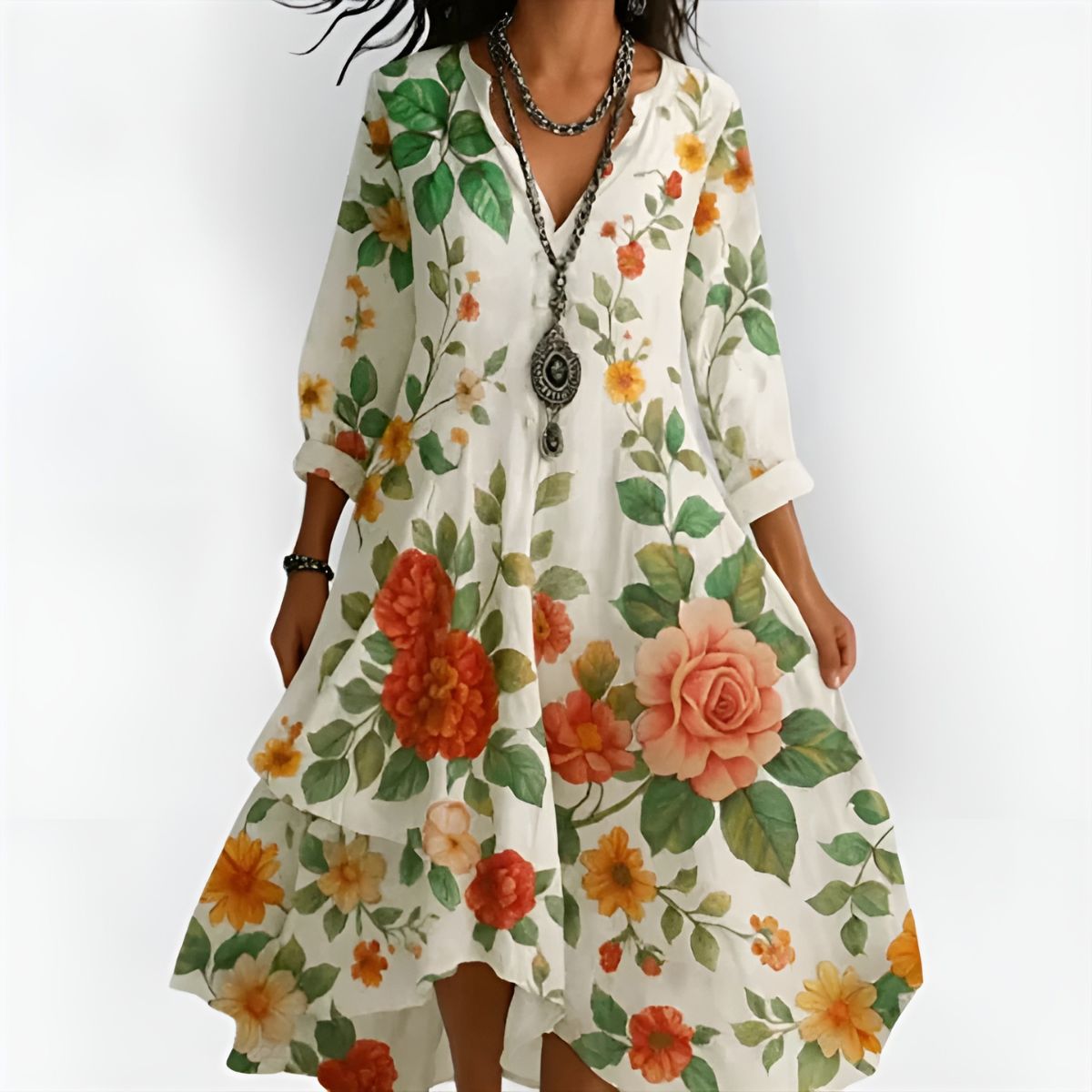 ELSA I VINTAGE-BLUMENKLEID