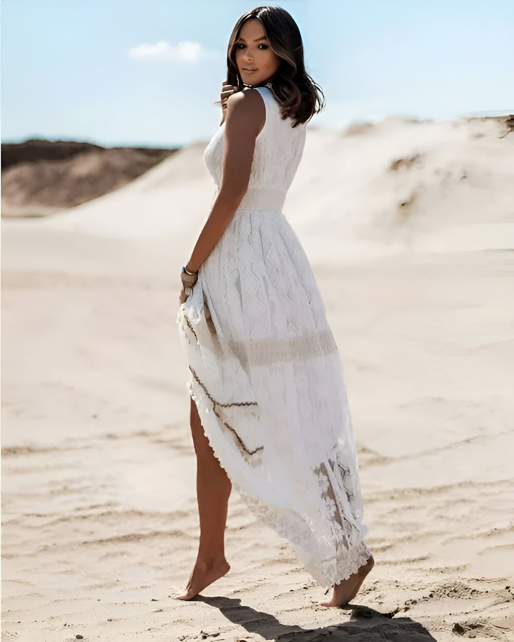 GRETCHEN I BOHÈME-SPITZENKLEID