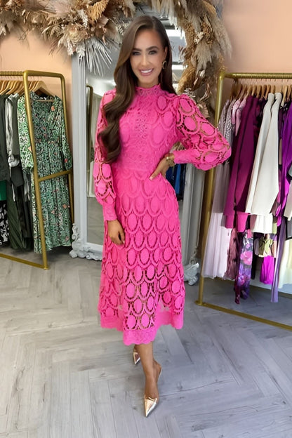 ELFRIEDE I TRENDIGES SPITZENKLEID