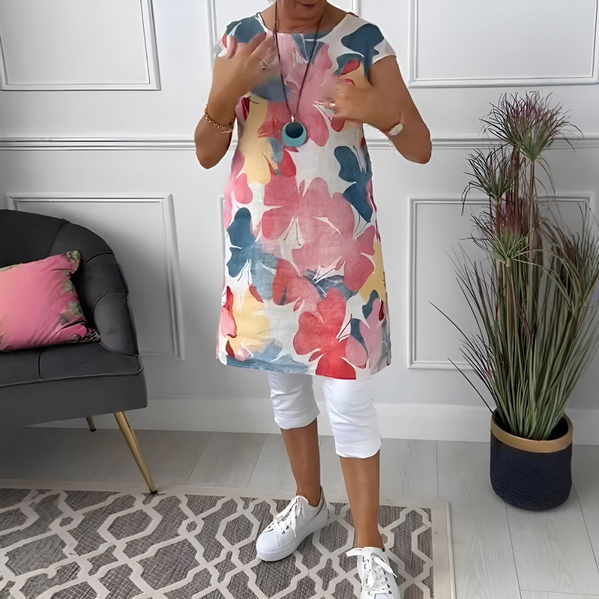 MAYA I BEQUEMES SOMMERKLEID