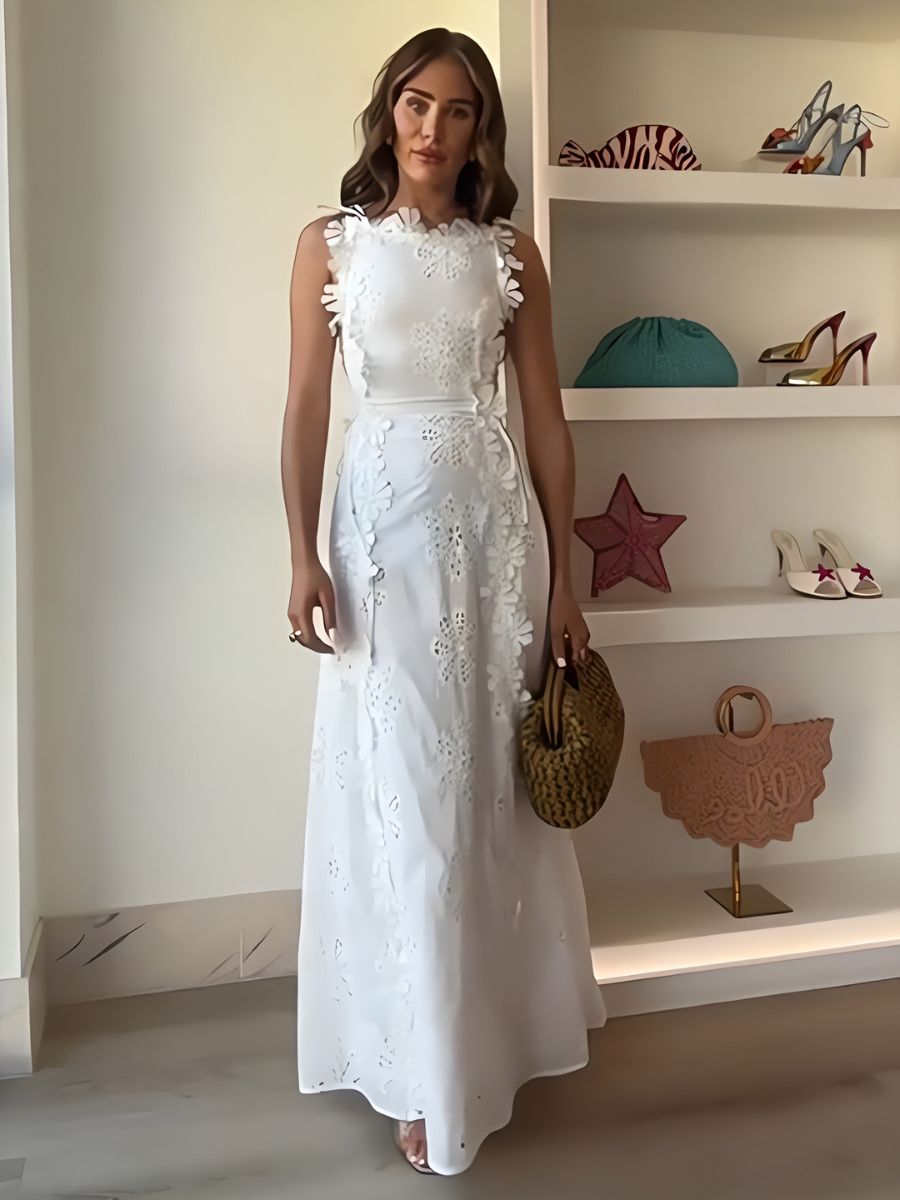 MARA I FLORALES MAXIKLEID