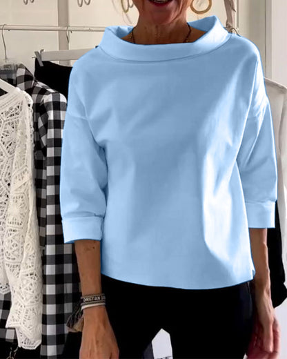 Elowen | Comfortable 3/4 Sleeve Blouse