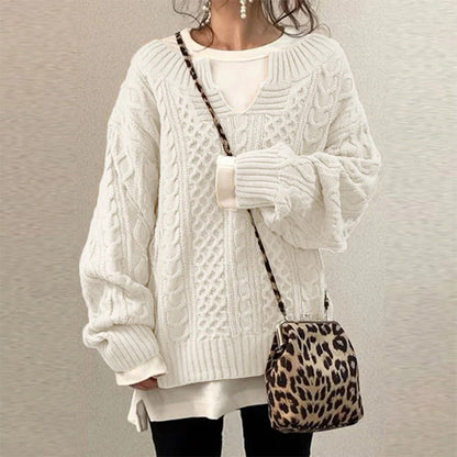 DELIA I OVERSIZE STRICKPULLOVER