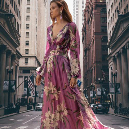 Nyla - Hochwertige Elegantes Maxikleid Mode für Frauen