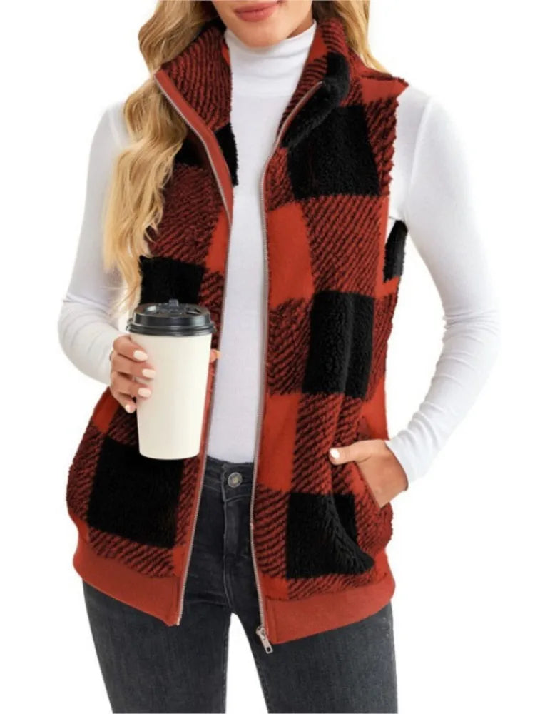 Nina™ - Ärmellose Strickjacke für Damen