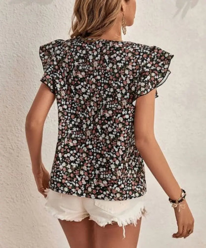 ALBA I BLUSE MIT BLUMENPRINT