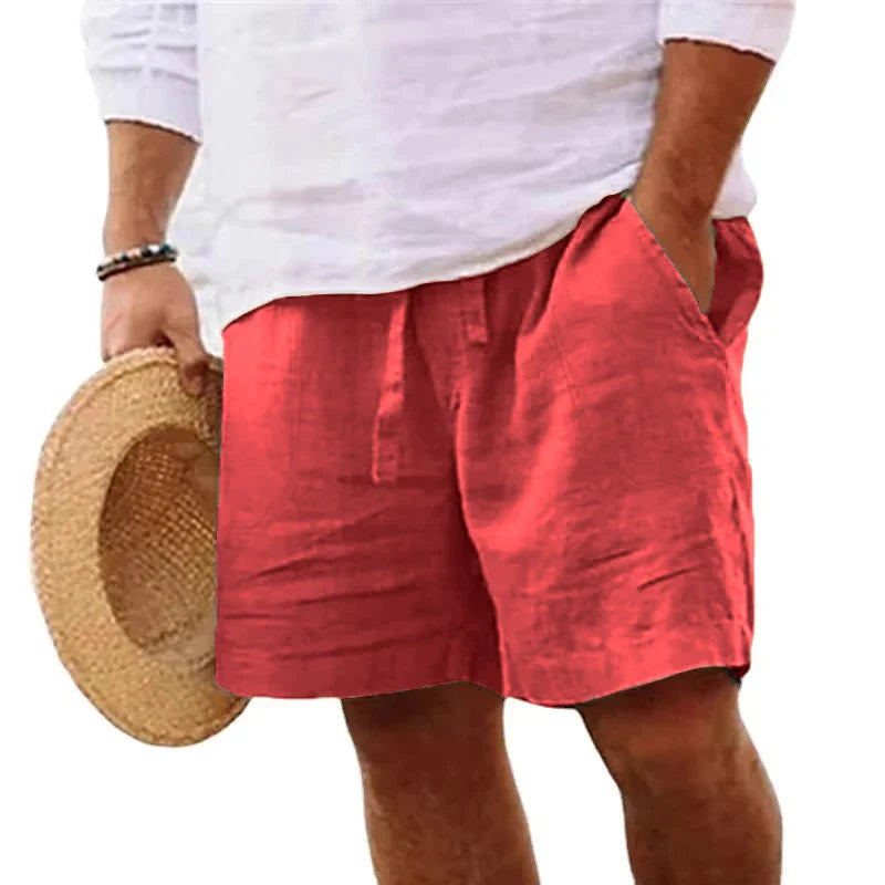 LUDWIG I STRANDSHORTS AUS LEINEN