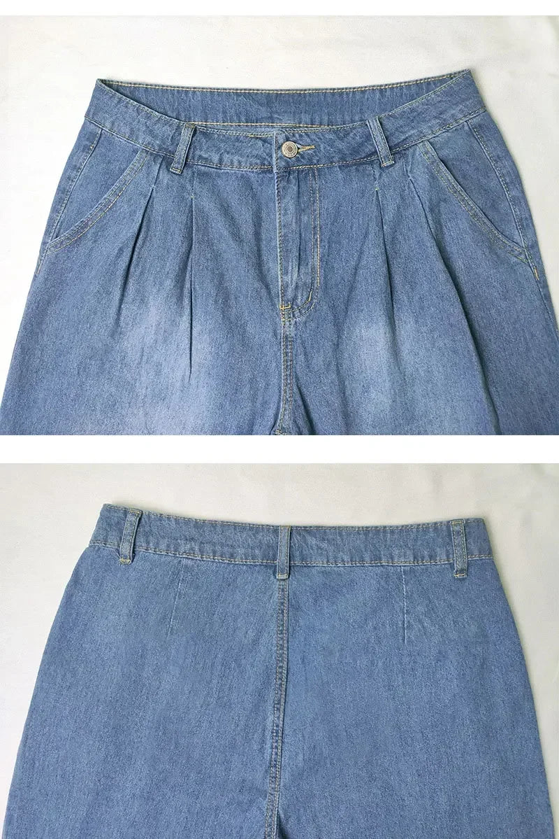 BREGITTA I BAGGY-DENIM-JEANS