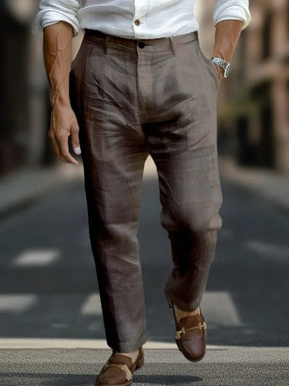 BALDUR I ELEGANTE LEINENHOSE