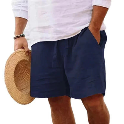 LUDWIG I STRANDSHORTS AUS LEINEN