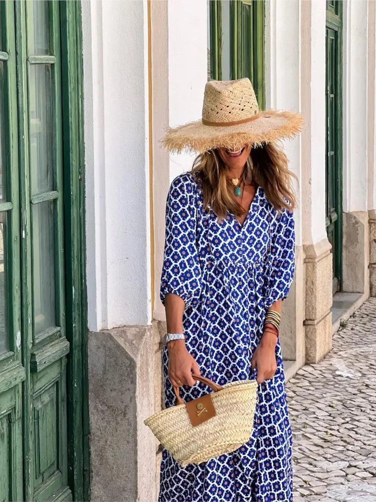 APRIL I BOHO-MAXIKLEID