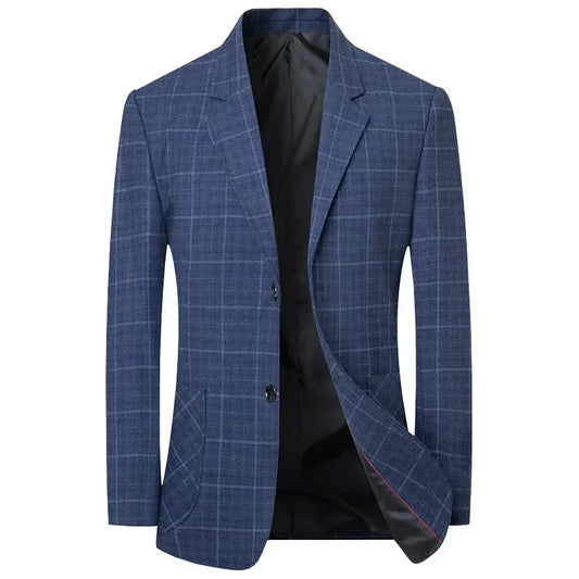 BRUNOIS I KARIERTER BUSINESS-BLAZER