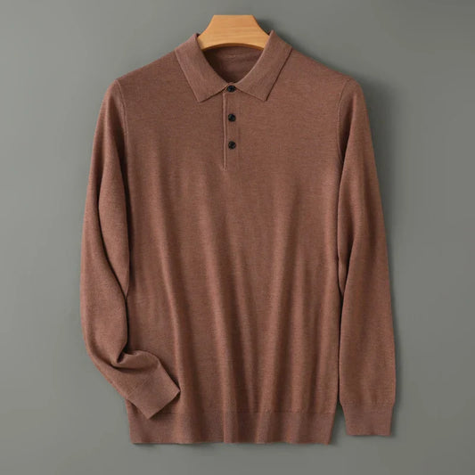 INIGO I KLASSISCHES LANGARM-POLOSHIRT