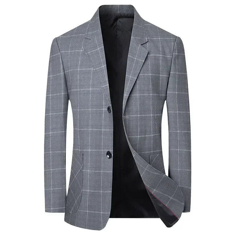 BRUNOIS I KARIERTER BUSINESS-BLAZER