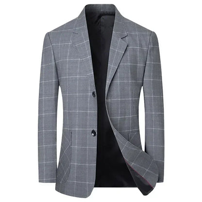 BRUNOIS I KARIERTER BUSINESS-BLAZER