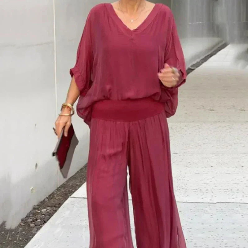 GERTRUDIS I TRENDIGES OBERTEIL & HOSEN-SET