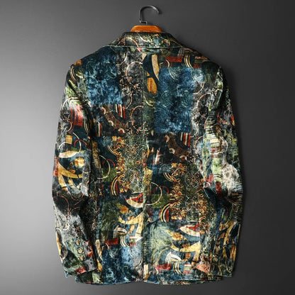 LUXUS PRINT HERREN BLAZER