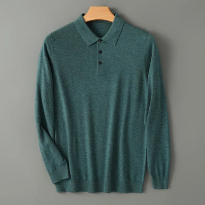 INIGO I KLASSISCHES LANGARM-POLOSHIRT