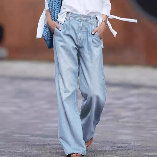 BREGITTA I BAGGY-DENIM-JEANS