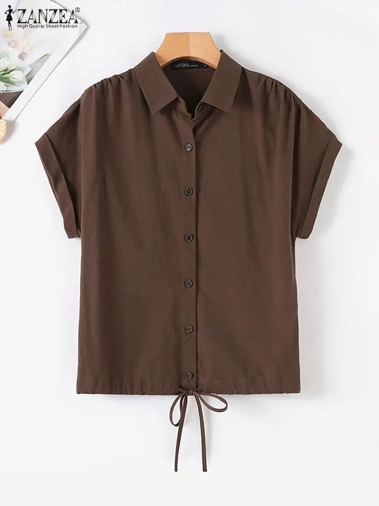 ORTRUN I TRENDIGER KURZARMBLUSE