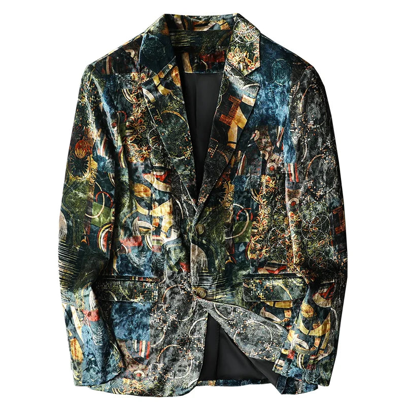 LUXUS PRINT HERREN BLAZER