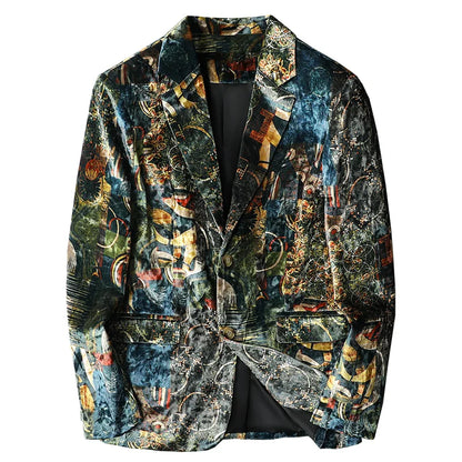 LUXUS PRINT HERREN BLAZER