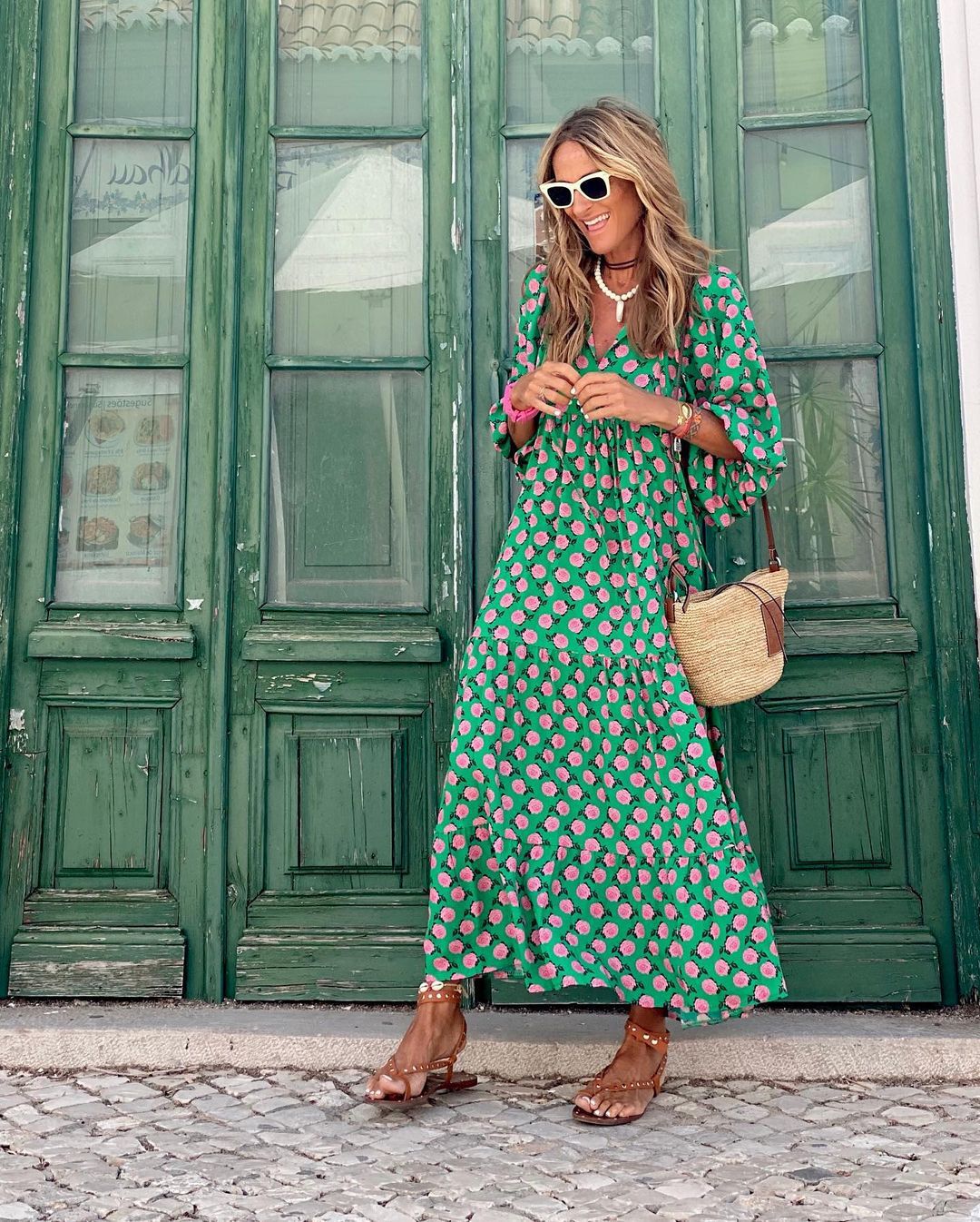 ILONKA I STILVOLLES BOHO-KLEID
