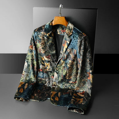 LUXUS PRINT HERREN BLAZER