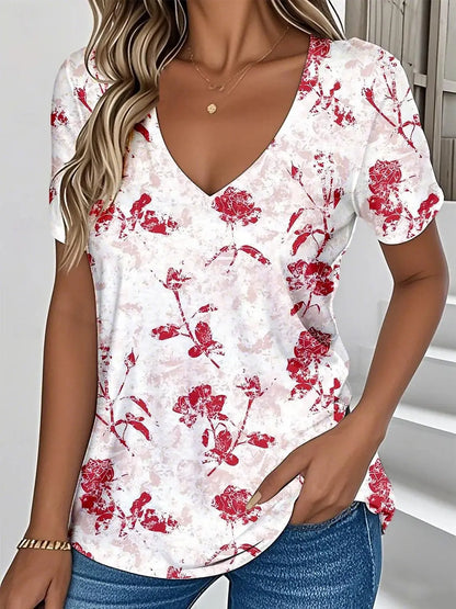 ASTILDE I KLASSISCHE KURZÄRMELIGE BLUSE