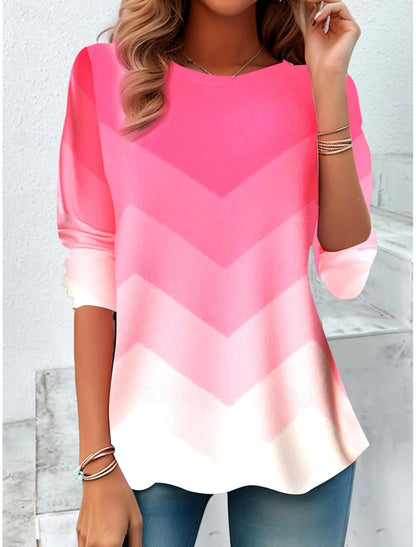 TILDE I MODISCHE DRUCKBLUSE