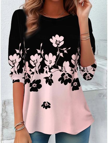 TILDE I MODISCHE DRUCKBLUSE